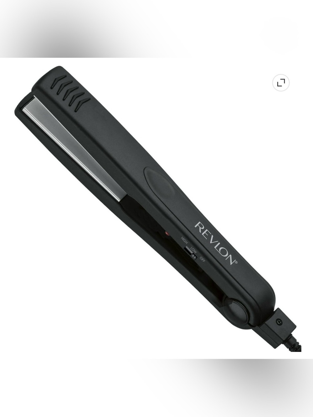 Nwob Revlon Matte Black Flat Iron Hair Straightener